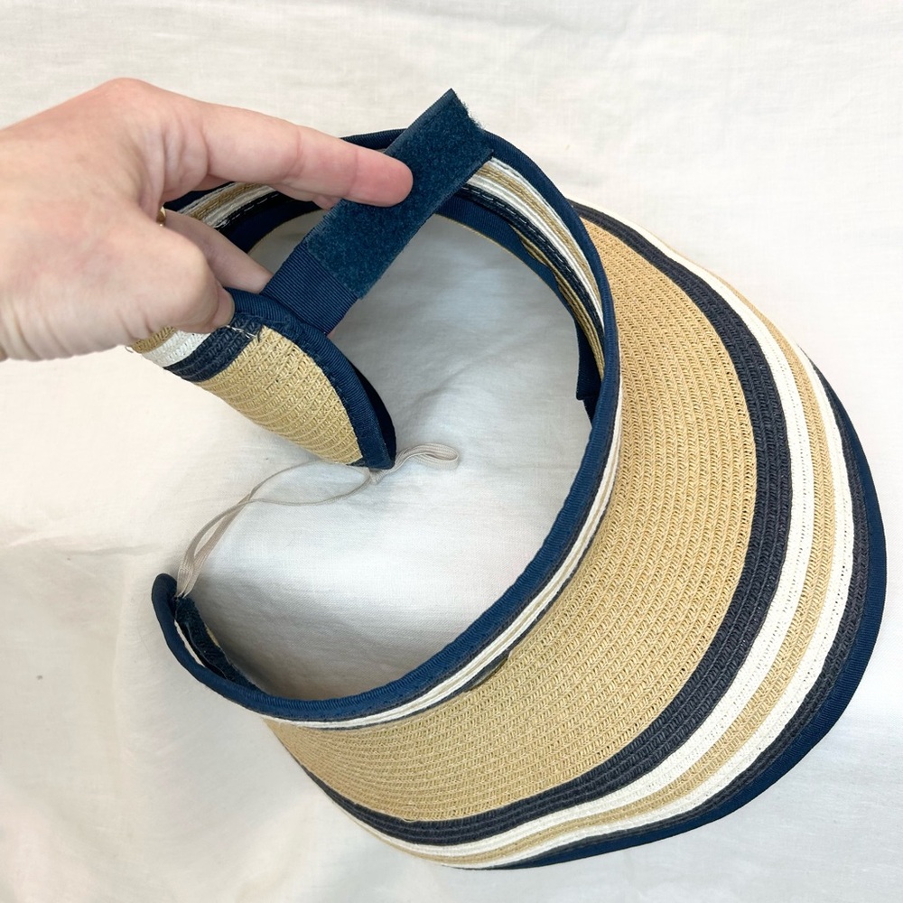 Scala Packable Roll Visor Striped Pattern - Picture 7 of 9